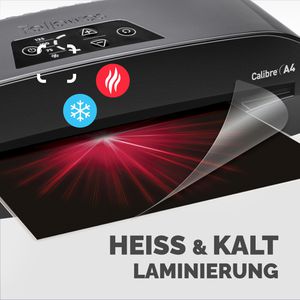 Produktbild für Laminiergerät Fellowes Calibre, mit 2 Rollen, A4