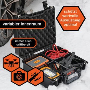 Produktbild für Transportkoffer YPC Xplorer Case M, abschließbar, Kunststoff