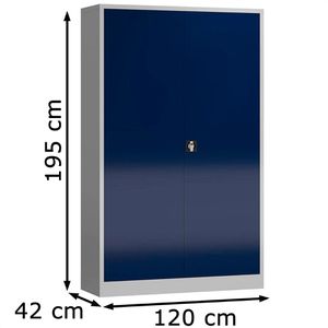 Produktbild für Aktenschrank ClassiX X-530371, aus Metall