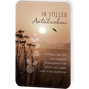 Produktbild für Trauerkarten Verlag-Dominique 5810014, mit Spruch