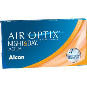 Kontaktlinsen AirOptix Night&Day Aqua, +/-0,00