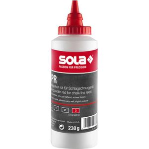 Schlagschnurkreide SOLA 66152101, CPR 230, wasserfest