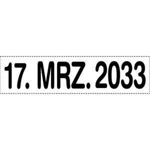 Produktbild für Datumstempel Trodat Printy 4810, schwarz, selbstfärbend