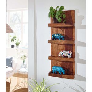 Produktbild für Wandregal Wohnling WL6.532, sheesham