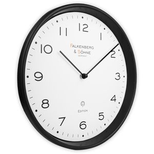 Produktbild für Wanduhr Falkenberg&amp;Söhne Kunststoff, analog, Funkuhr