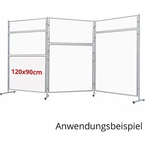 Stellwand Franken ECO EL-UTS90, für Stellwandsysteme