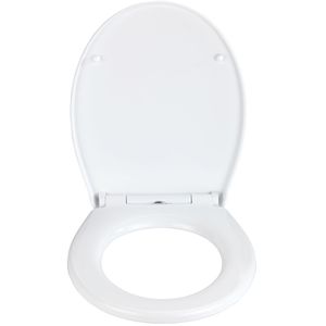 Produktbild für WC-Sitz Wenko Ostuni 24516100, oval, aus Thermoplast