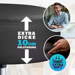 Produktbild für Drehhocker CASARIA 105286