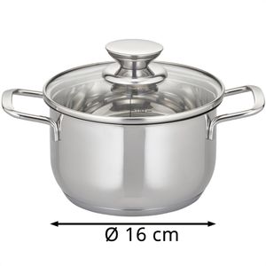 Produktbild für Topfset ELO 95005 Therm, Edelstahl