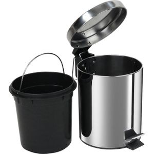 Produktbild für Mülleimer Böttcher-AG silber