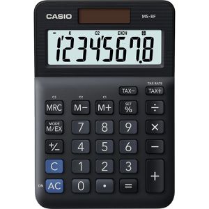 Produktbild für Taschenrechner Casio MS 8 F, mit MwSt-Berechnung