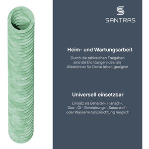 Produktbild für Dichtungsring SANTRAS Flachdichtungen Set, 3/8 Zoll