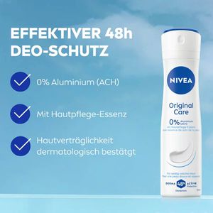 Produktbild für Deodorant Nivea Original Care, Spray