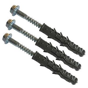 Produktbild für Absperrpfosten UvV Flex Premium 75, schwarz/weiß, Kunststoff