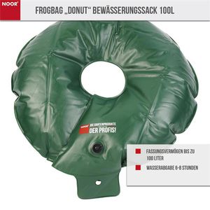 Produktbild für Baumbewässerungssack NOOR Frogbag Donut, 6-8 Stunden,100 Liter