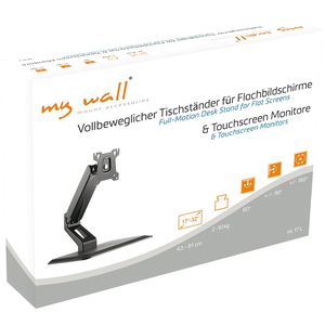 Produktbild für Monitorhalterung myWall HL17L schwarz, VESA 75x75 &amp; 100x100 mm