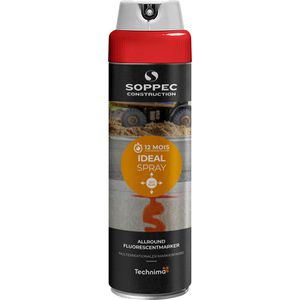 Produktbild für Markierungsspray Soppec Ideal Spray 360, rot