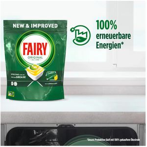 Produktbild für Spülmaschinentabs Fairy Original All in One, Zitrone