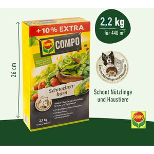 Produktbild für Schneckenkorn Compo 2502902004, regenfest