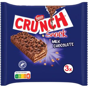 Waffeln Nestle Crunch Snack Milk, Waffelriegel