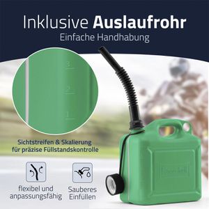 Produktbild für Benzinkanister Hünersdorff Standard 811350