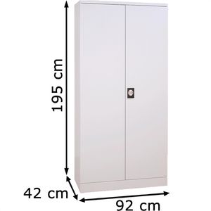 Produktbild für Aktenschrank G-Office FLC.19/N, aus Metall