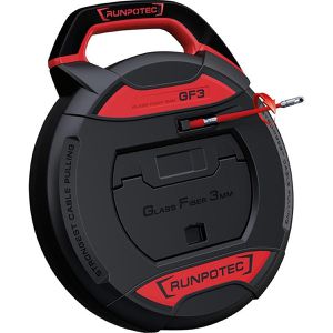 Kabeleinziehhilfe Runpotec GF3, Einziehband aus Glasfaser