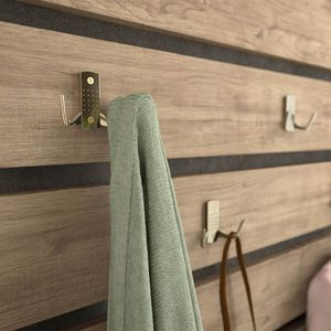 Produktbild für Garderobenhaken SO-TECH Jasmin, 117379, messingoptik brüniert