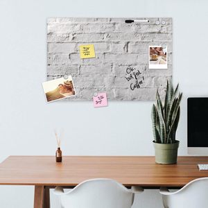 Produktbild für Magnettafel Navaris Memoboard, White Wall