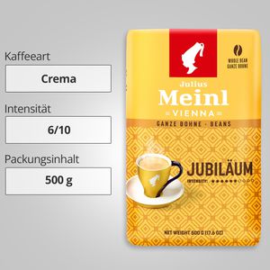 Produktbild für Kaffee Julius-Meinl Vienna Classic Collection Jubiläum