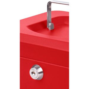 Produktbild für Geldkassette Pavo 8011872, mit Zylinderschloss