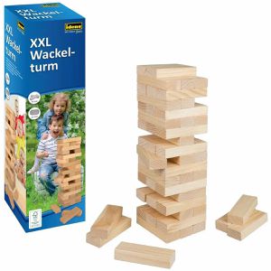 Geschicklichkeitsspiel Idena 40212, XXL-Wackelturm