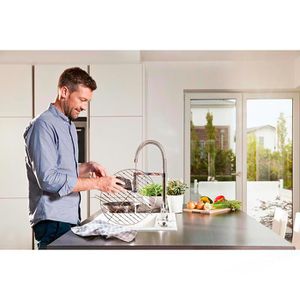 Produktbild für Spülschwamm Vileda Glitzi Power Inox