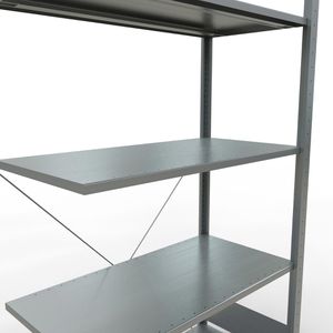 Produktbild für Anbauregal Schulte 12755, 5 Metallböden