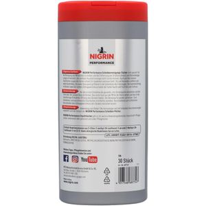 Produktbild für Reinigungstücher Nigrin 687747, Scheibenreinigung, feucht