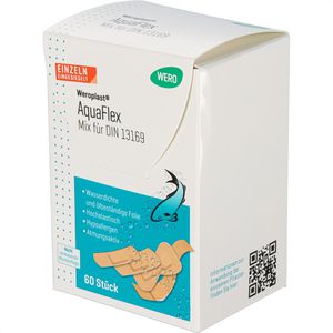 Pflaster Wero AquaFlex Mix, 60 Strips
