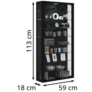 Produktbild für Glasvitrine VCM Vitrosa Maxi, hängend