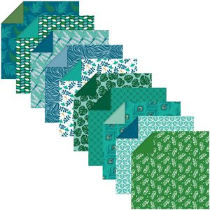 Produktbild für Faltblätter Clairefontaine 95354C Floraler Chic