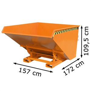 Produktbild für Kippbehälter BAUER EXPO 1700, für Stapler