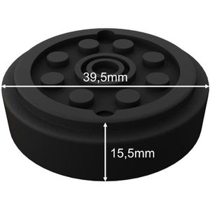 Produktbild für Gummiauflage Monzana 102882, für Wagenheber