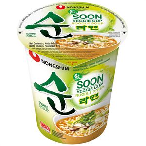 Produktbild für Fertiggericht Nongshim Cup Soon Veggie Ramyun