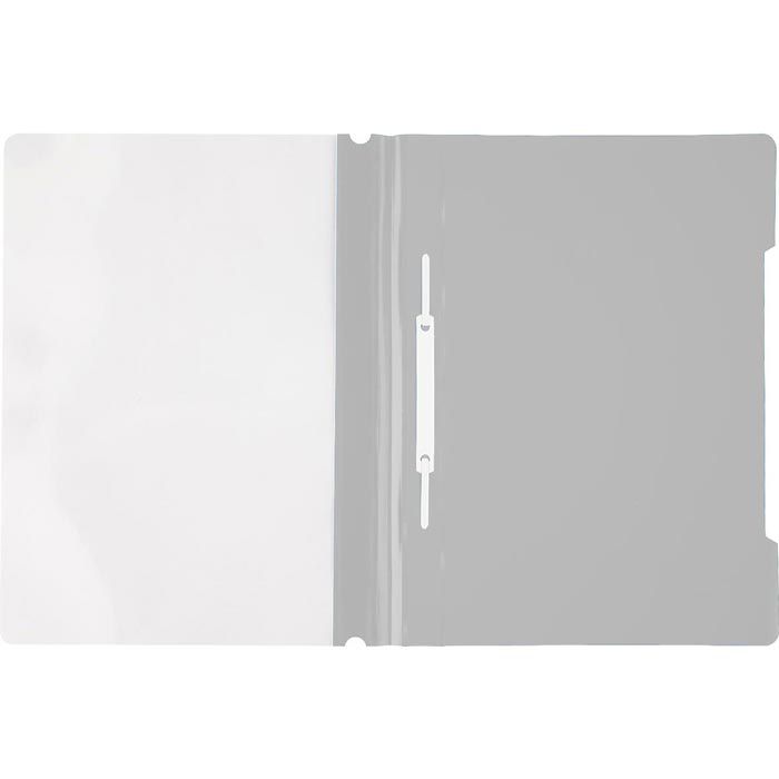 Leitz PVC-Ordner 4191-85 In Grau – Perfekter A4-Heftordner Mit 8 Cm Rücken Und Beschriftungsfenster