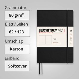 Produktbild für Notizbuch Leuchtturm1917 Medium, 318651, Karton Softcover