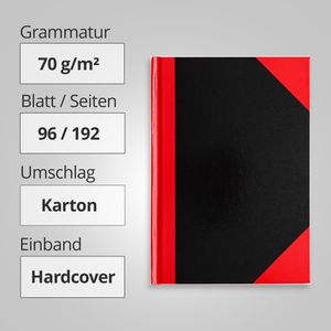 Produktbild für Notizbuch Böttcher-AG Premium, Karton Hardcover