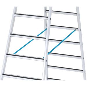 Produktbild für Stehleiter Zarges R13step B, 41567, beidseitig begehbar