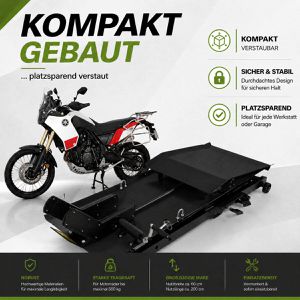 Produktbild für Hebebühne Trutzholm 35133, schwarz, für Motorrad