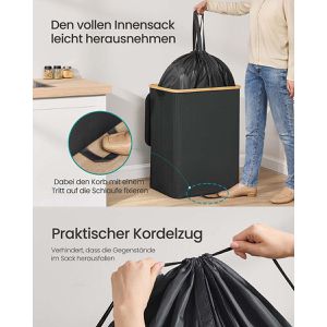 Produktbild für Pfandflaschen-Sammelbehälter Songmics 135 Liter