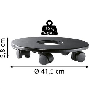Produktbild für Pflanzenroller Lechuza 13603, für innen