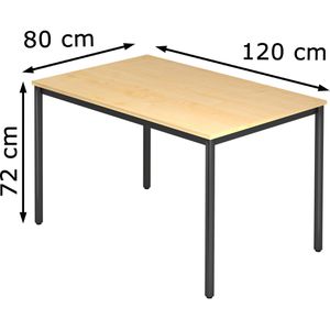 Produktbild für Besprechungstisch Hammerbacher DR12, rechteckig