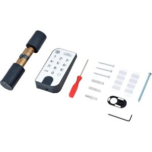 Produktbild für Smartes-Türschloss Burg-Wächter Entry Home 5001 PIN mit Keypad